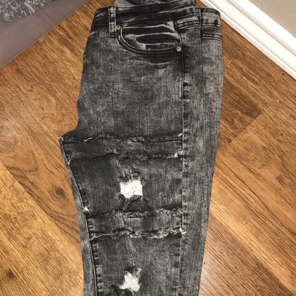 Women’s torn jeans
